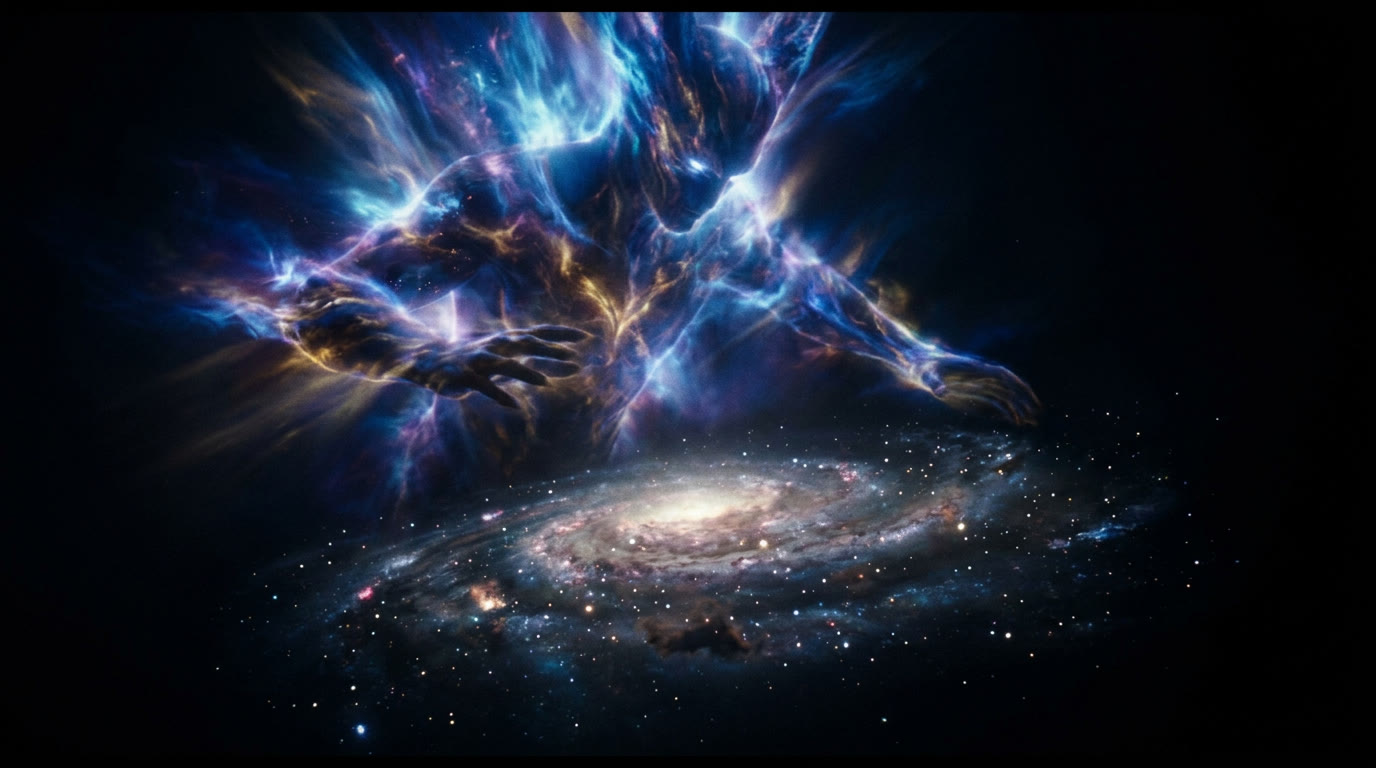 A god-like entity of cosmic energy, generated in Maniac